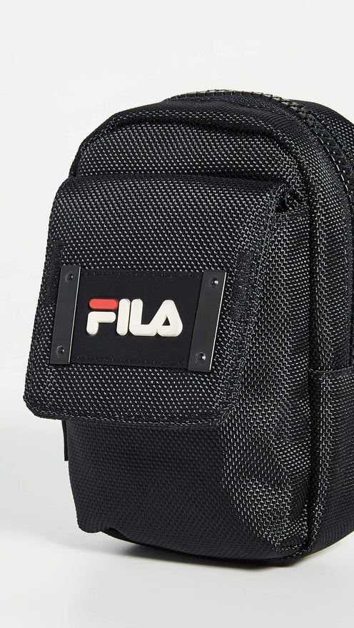 Shop Fila Men's Merk Micro Black, On Luggage Factory