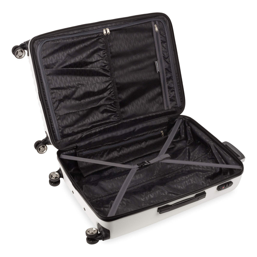 swissgear 28 energie polycarbonate hardside suitcase