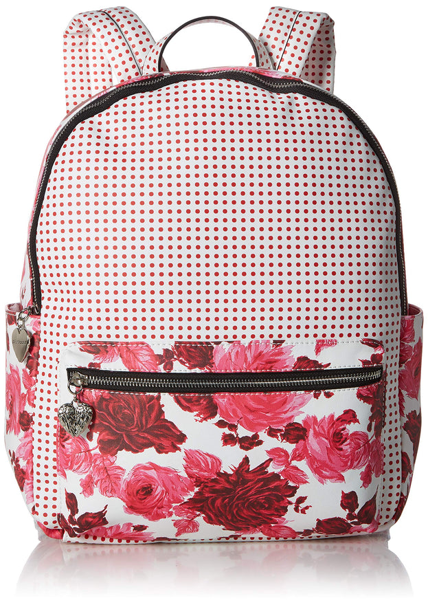 pink betsey johnson backpack