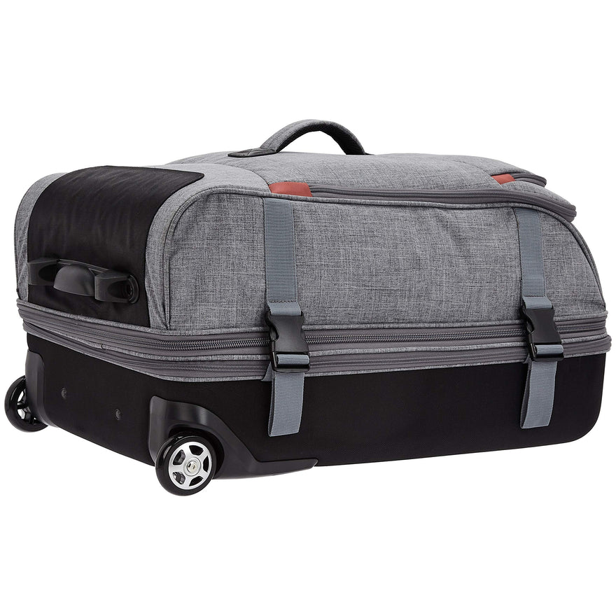 amazonbasics wheeled travel duffel