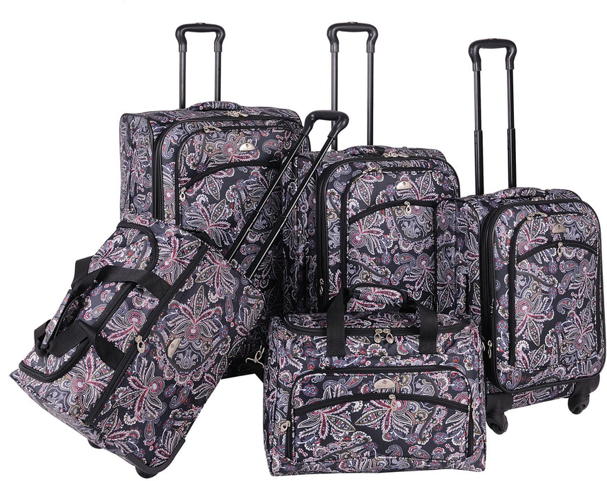 paisley luggage set