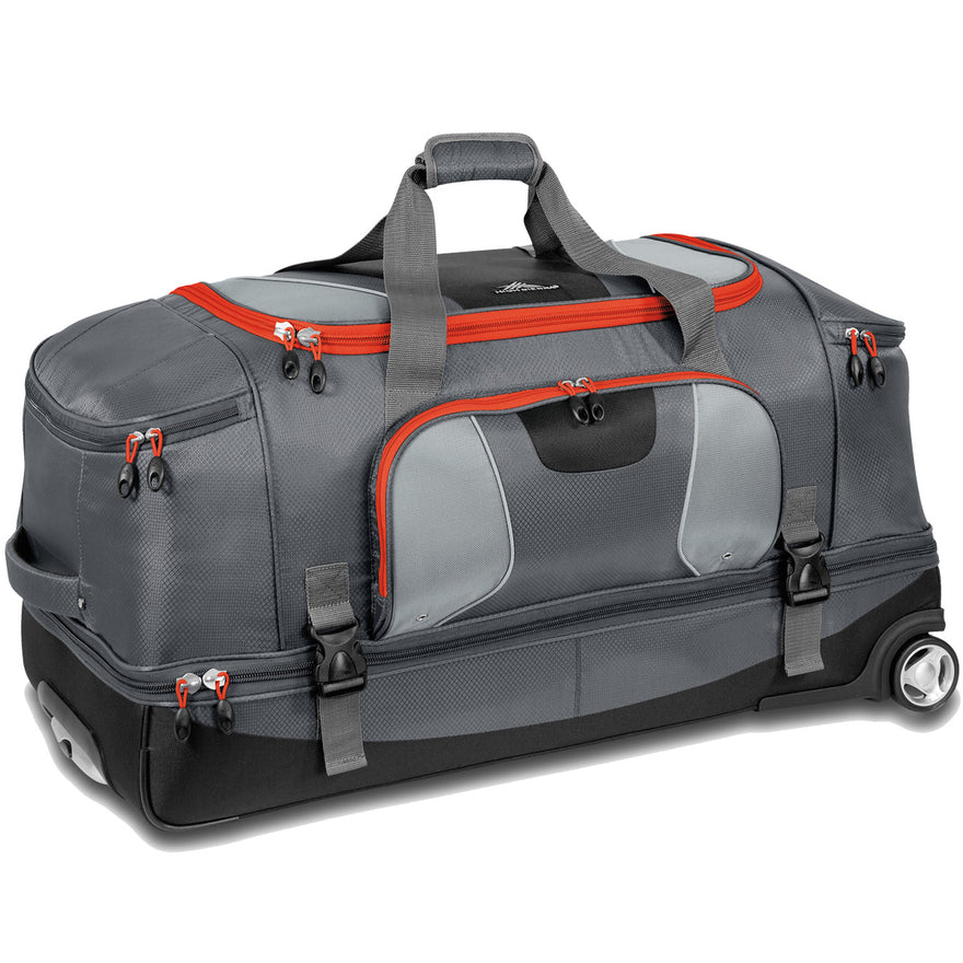 High Sierra Exceed 34in Drop-Bottom Wheeled Duffel