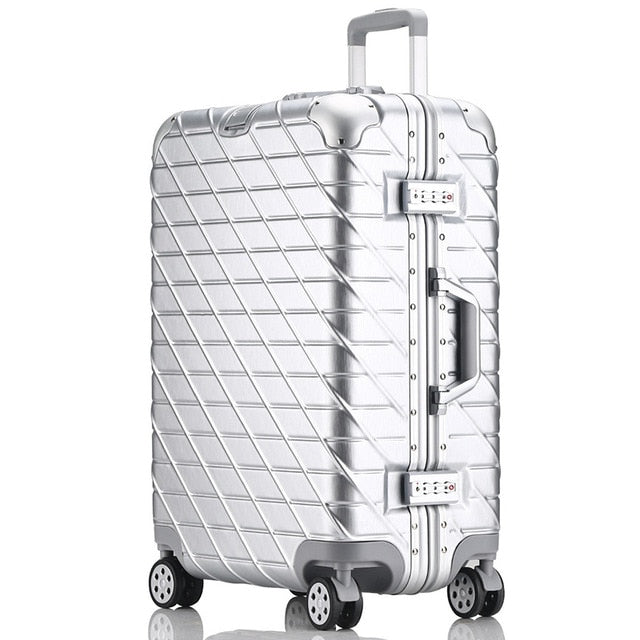 aluminium luggage trolley