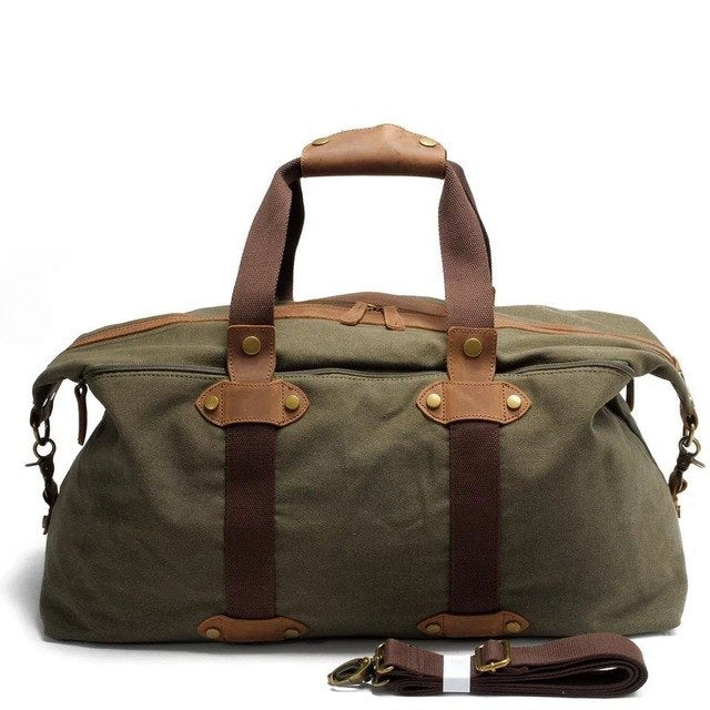 Men'S Travel Bags Casual Canvas Carry On Luggage Bags Male Duffel Bags ...