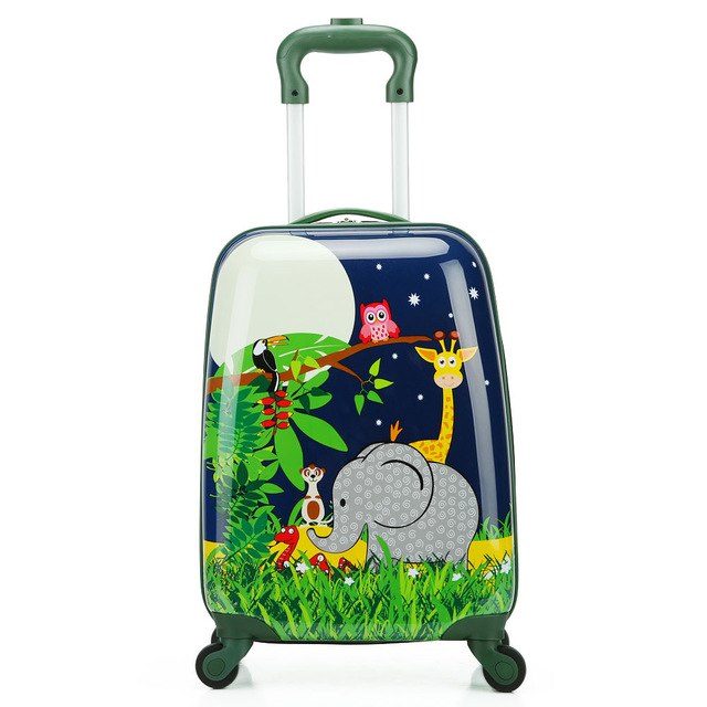 childrens animal suitcases