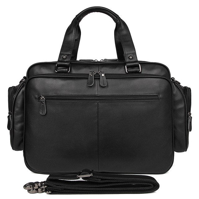 Luxury Men Leather Briefcase Men Busines – Luggage Factory