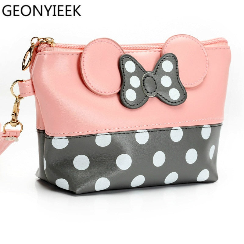 Shop Travel Cosmetic Bag Cartoon Bow Makeup C – Luggage Factory