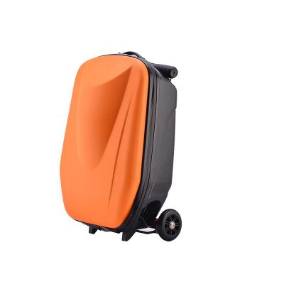 Rolling Skateboard Trolley Luggage Bag,Travel Suitcase Case With