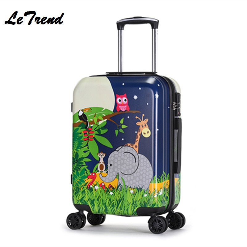 Shop New Fashion 20Inch Cute Cartoon Suitcase – Luggage Factory