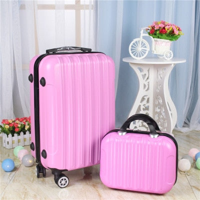 20Inch Two Pieces Set Of Luggage,Universal Wheel Boarding Box,Mini ...