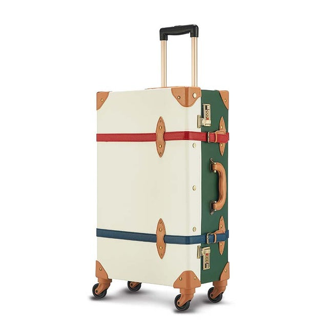 leather rolling luggage