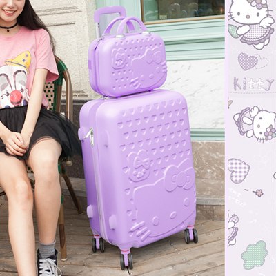 28 inch hello kitty luggage