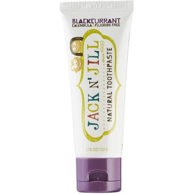 Jack N Jill Natural toothpaste blackcurrant 50 Gram
