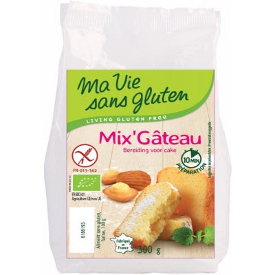 Ma Vie Sans Cakemix glutenvrij bio 300 Gram