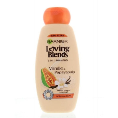 Garnier Loving blends shampoo papaya 300 ml | Vitamins.nl