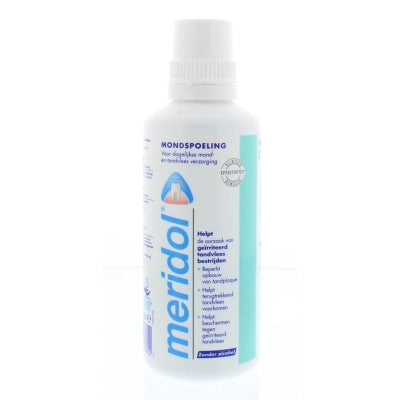 Moederland onderzeeër Vijfde Meridol Fluoride mondspoeling 400 ml | Vitamins.nl