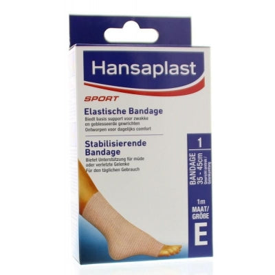 voorwoord Orkaan Executie Hansaplast Sport elastische bandage 1 meter maat E 1 Stuks | Vitamins.nl