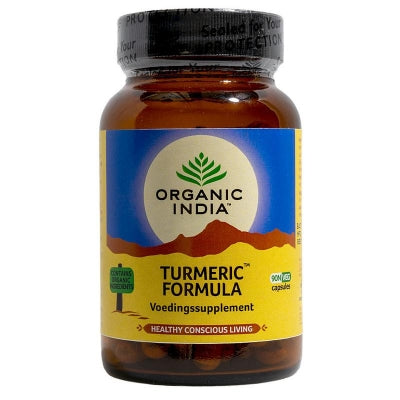 Organic India Turmeric formule kurkuma bio 90 Capsules
