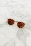 Classicly Cool Sunglasses In Blush