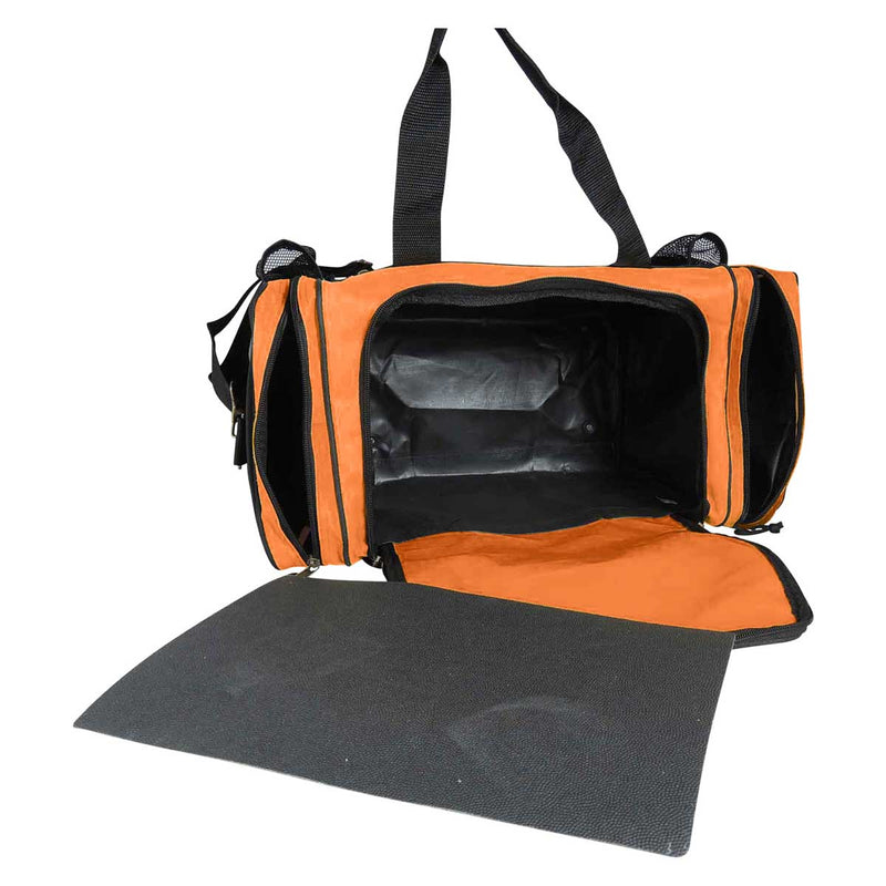 DALIX 17" Duffel Bag Dual Front Mesh Accessories Pockets