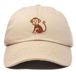 DALIX Cute Monkey Kids Hat Embroidered Baseball Cap Girls Boys