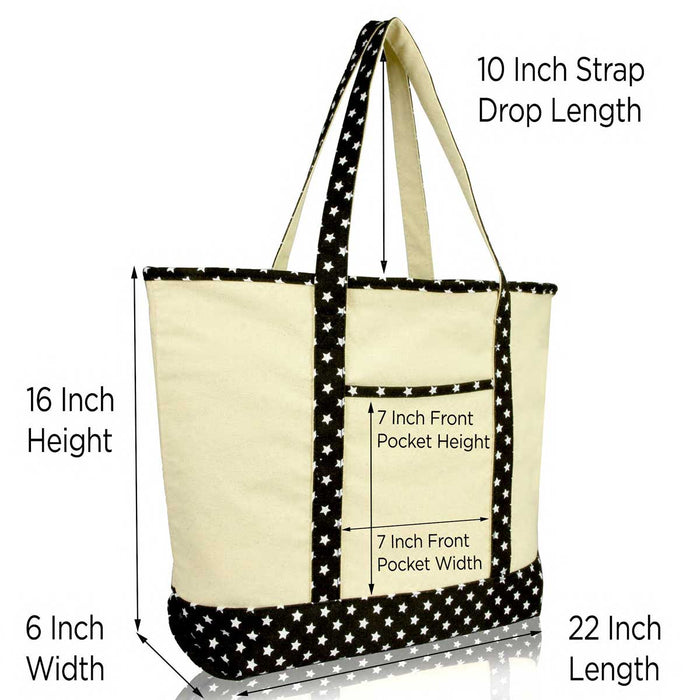 xl canvas tote bag