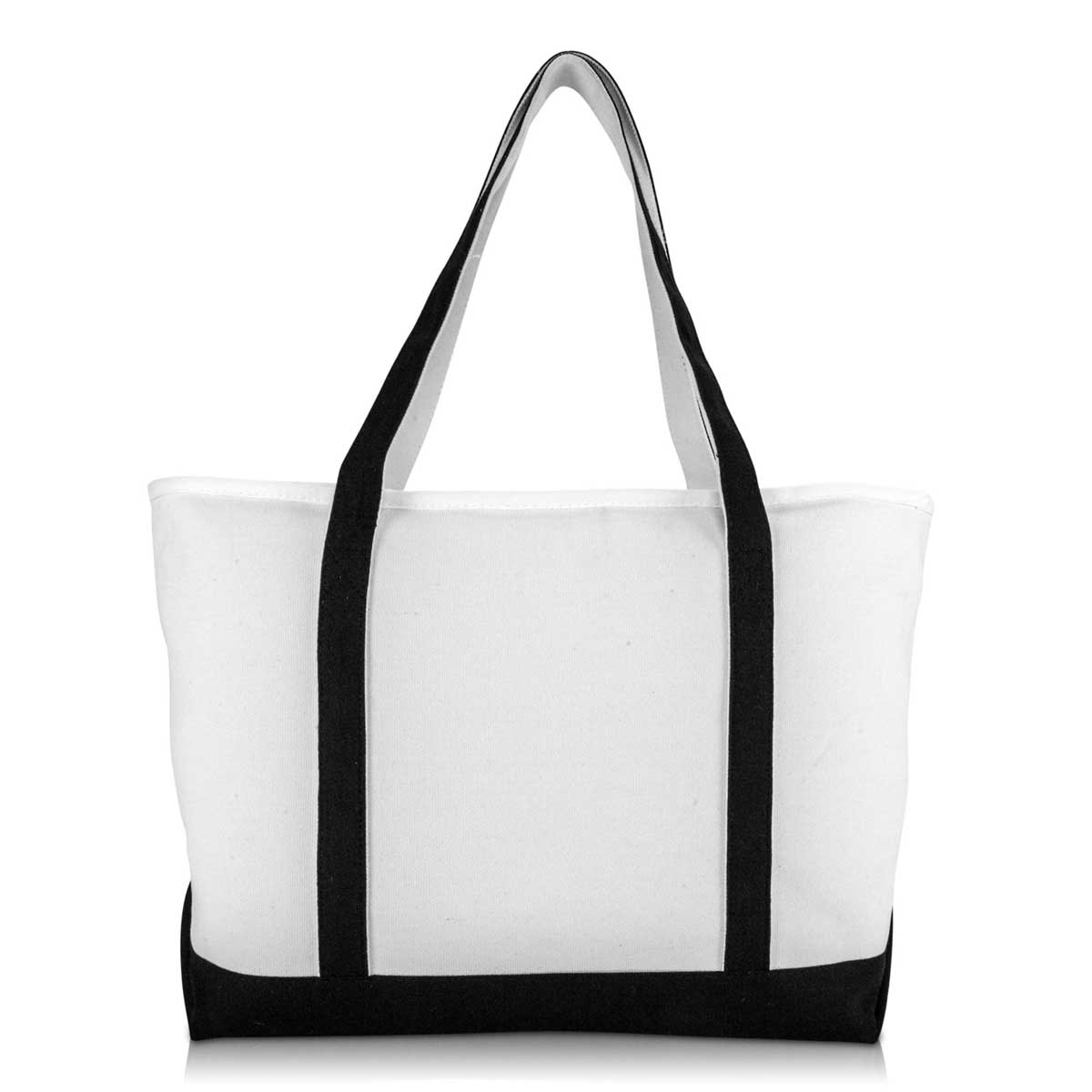 Dalix 23 Premium 24 Oz Cotton Canvas Shopping Tote Bag 9715