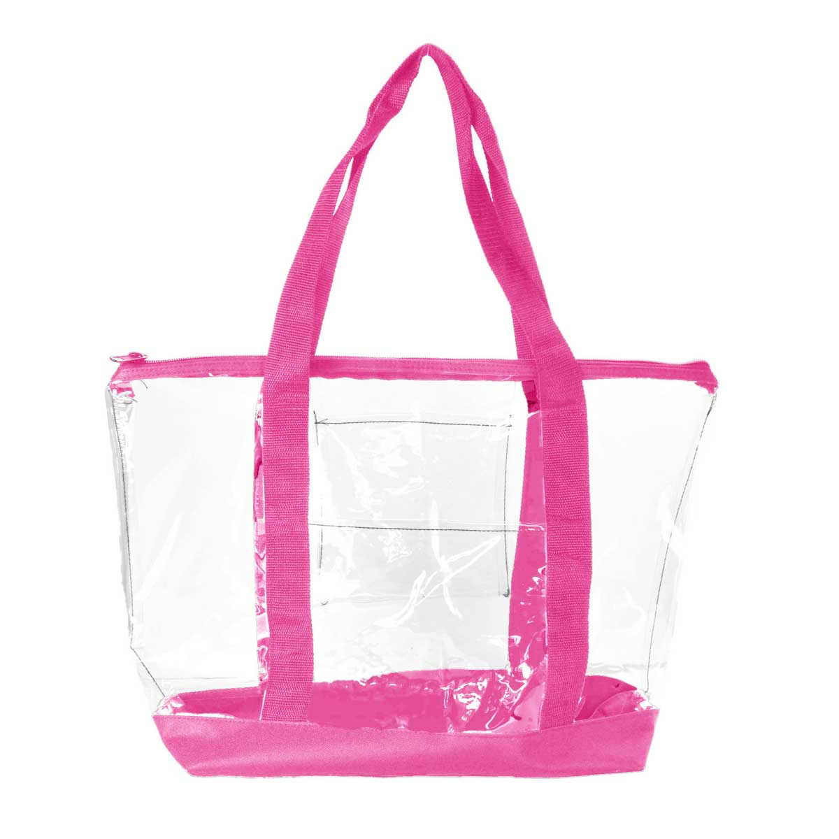 DALIX Clear Shopping Bag Security Work Tote Shoulder Bag Womens Handba