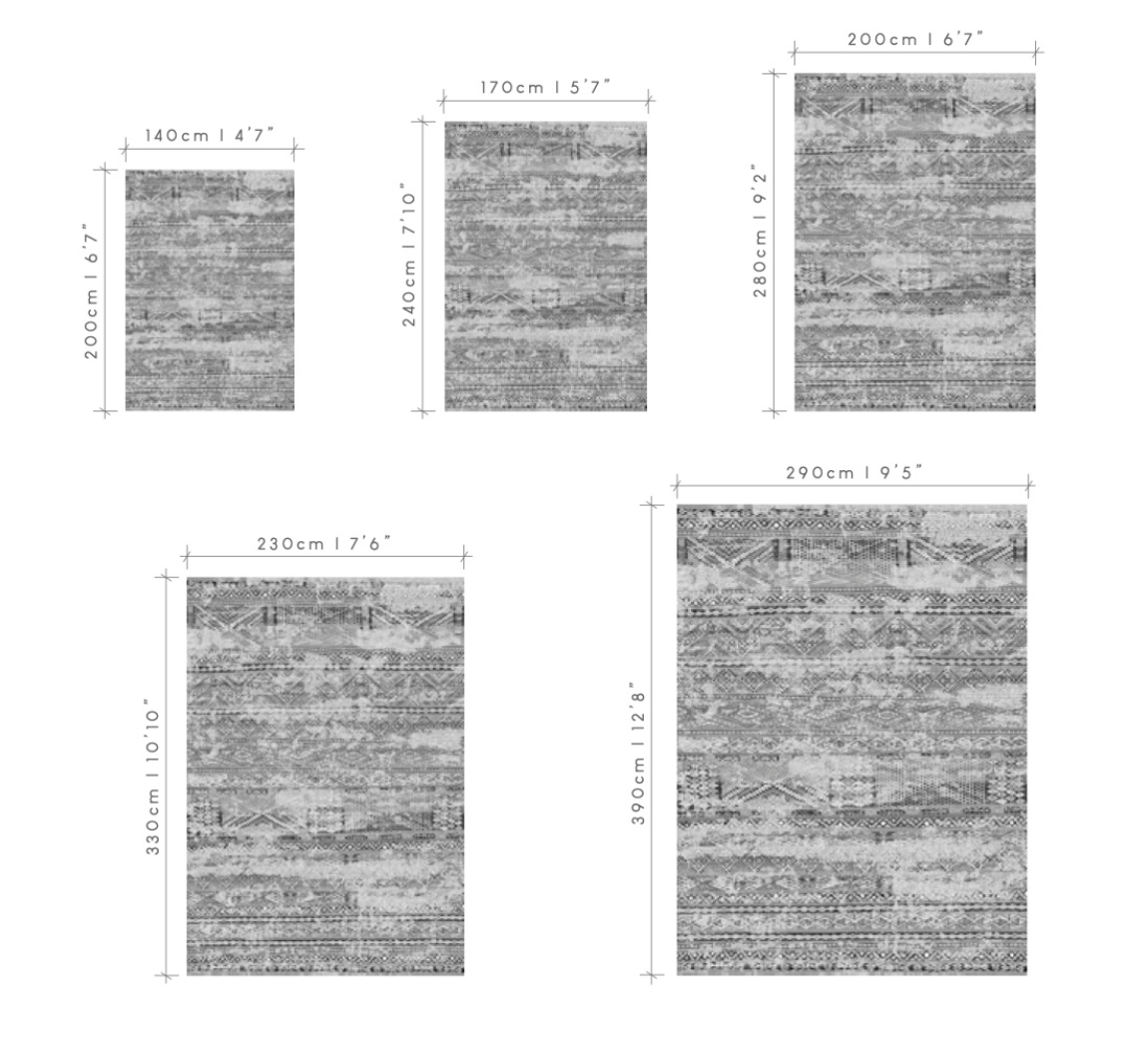 Antiquarian Rug Sizes