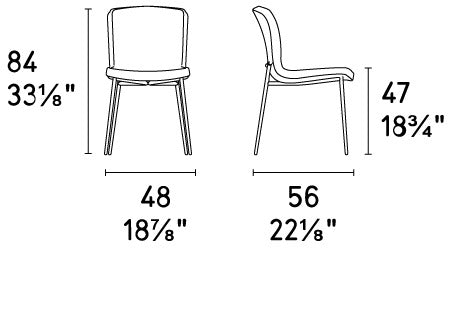 love chair dimensions