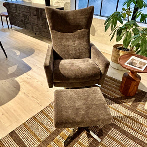 Stratus Comfort Air Recliner/ Ottoman Set - Floor Model - Design Distillery