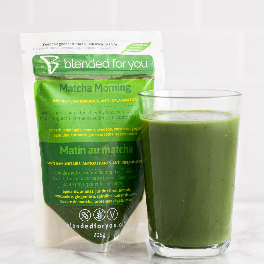 Matcha Morning Smoothie – Blended For You