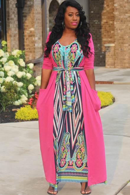Pink Duster – OURGLASS Custom & Boutique