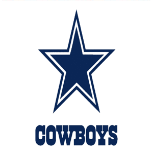Dallas Cowboys 1964-Present Logo Stars NFL Edible Cake Topper Image AB ...