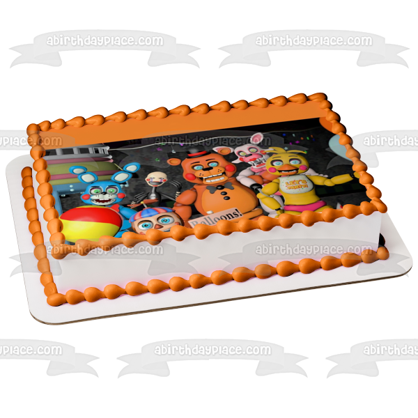 Personalized Happy Birthday Five Nights at Freddys Bonnie Chica