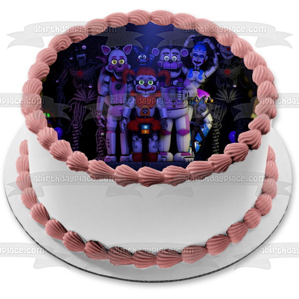 Five Nights At Freddy S Sister Location Ennard Circus Baby Funtime Fox A Birthday Place