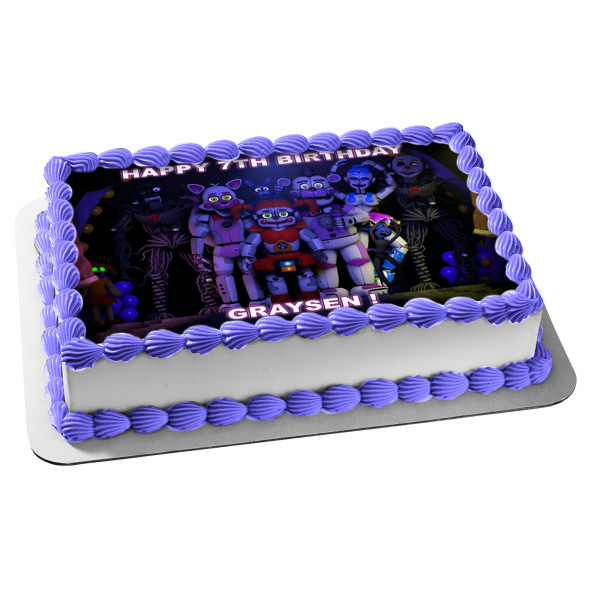 Five Nights at Freddy's Birthday Cake by gregory98 on DeviantArt