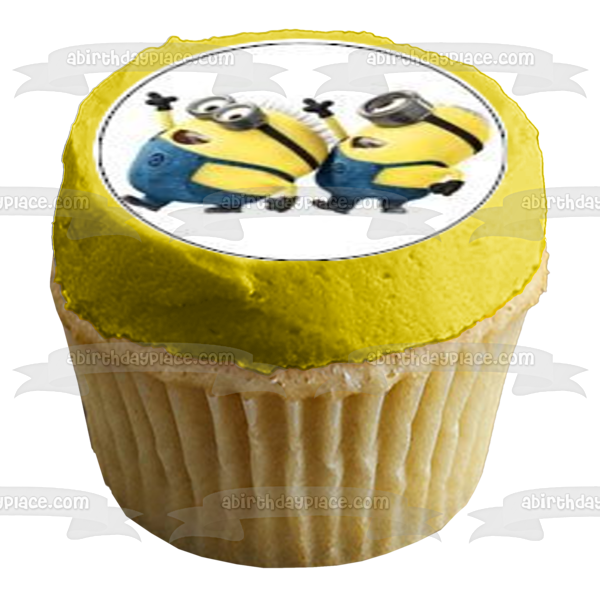Twinkelen Rommelig Staat Despicable Me Minions Banana and a Party Noise Maker Edible Cupcake To – A  Birthday Place