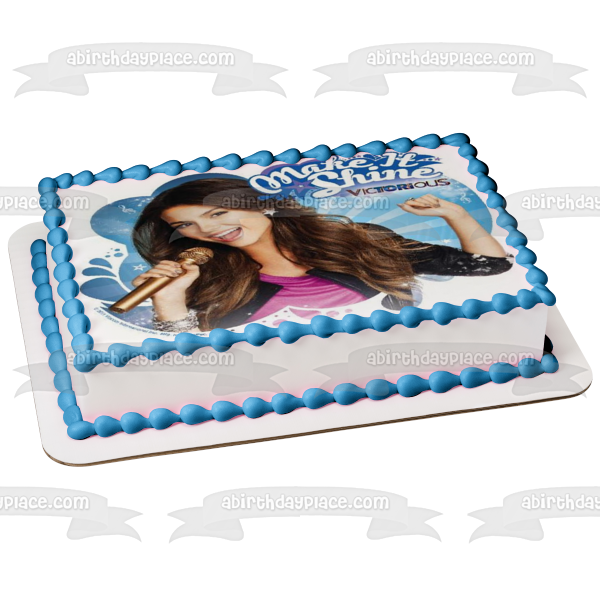 Victorious Make It Shine Tori Vega Edible Cake Topper Image Abpid074 A Birthday Place