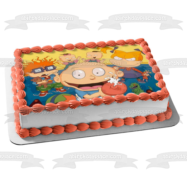 The Rugrats Chuckie Angelica Tommy Phil and Lil Edible Cake Topper Ima – A Birthday Place