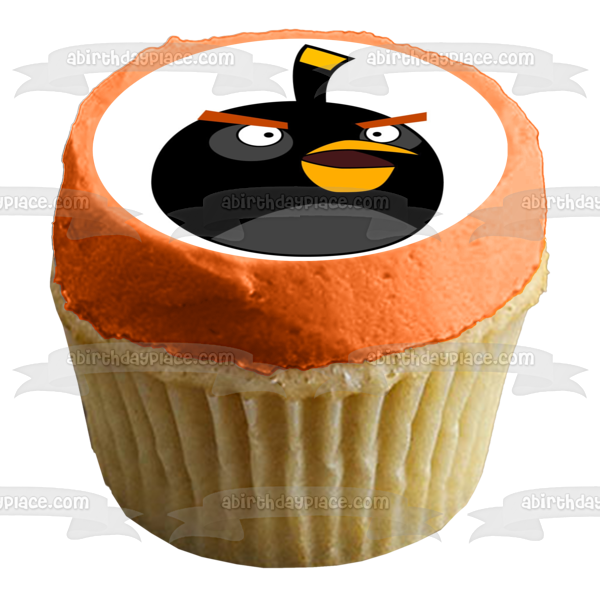 angry bird black bird cake