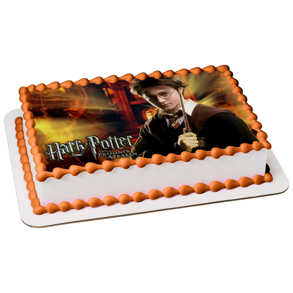 Harry Potter and the Prisoner of Azkarban Edible Cake Topper Image ABPID08465