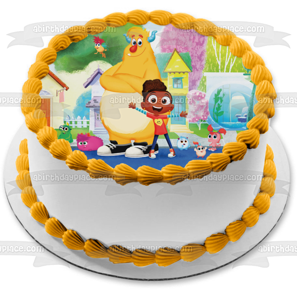 Esme and Roy Edible Cake Topper Image ABPID53779 – A Birthday Place