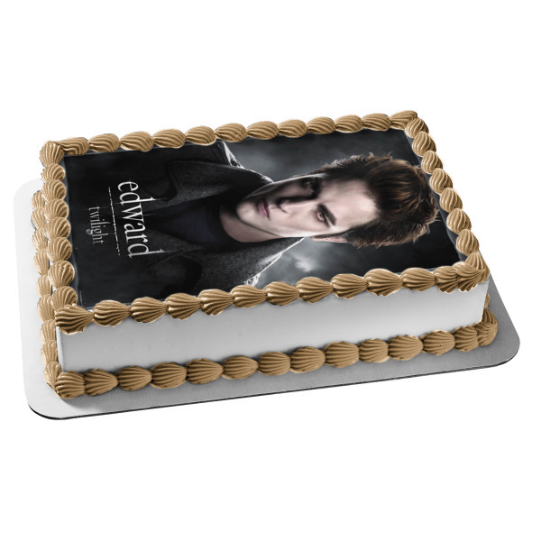 The Twilight Saga Edward Cullen Edible Cake Topper Image ABPID09126 – A  Birthday Place