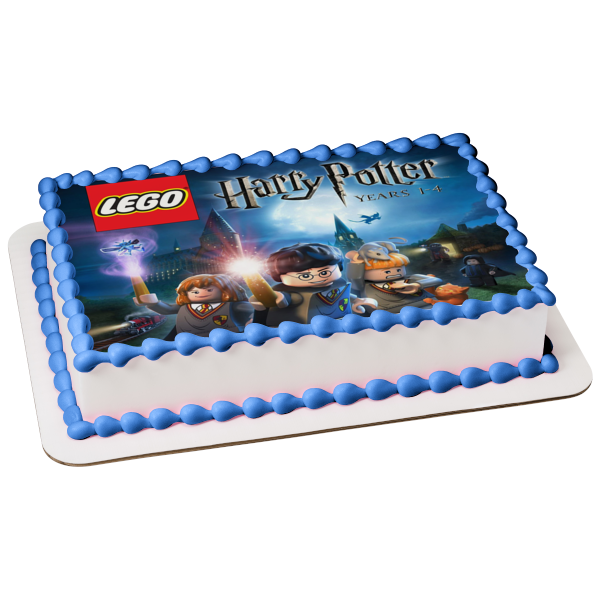 LEGO Harry Potter Hermione Granger Ron Weasley Years 1-4 Edible T – A Birthday Place