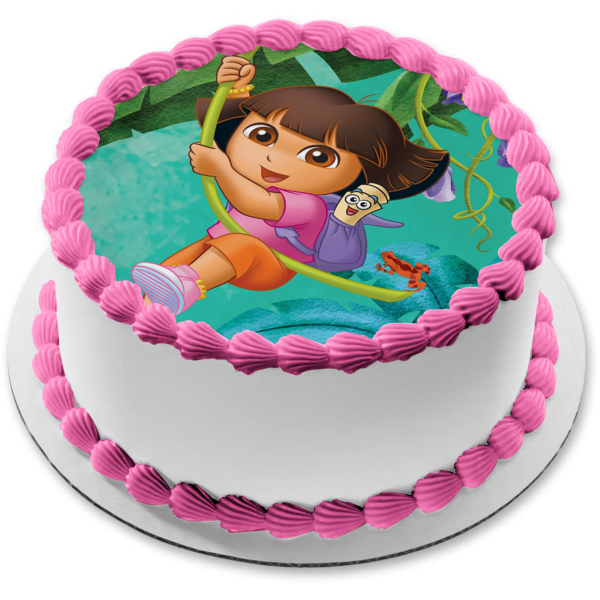 dora cartoon cake