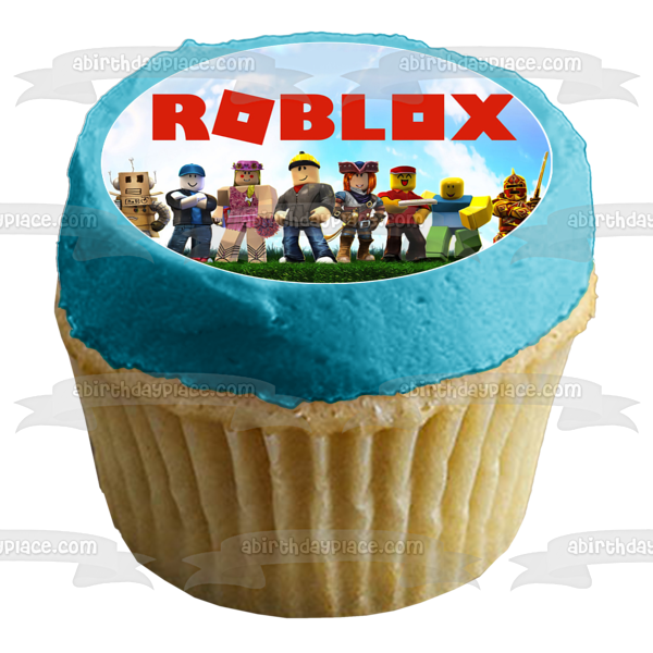 Roblox Assorted Characters Children S Books Edible Cake Topper Image A A Birthday Place - roblox edible cake topper