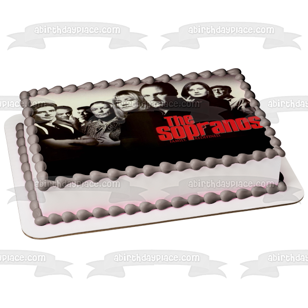 The Sopranos Family Redefined Tony Soprano Jennifer Melfi Edible Cake A Birthday Place