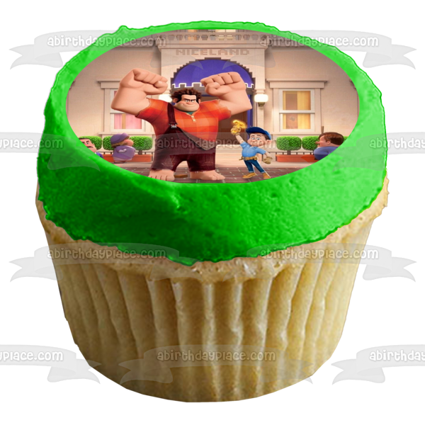 Disney Wreck-It Ralph Fix-It Felix Gene Niceland Edible Cake Topper Im ...