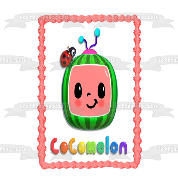 Cocomelon Kids TV Show Logo Edible Cake Topper Image ABPID52951 – A ...